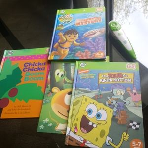 4 Tag Learning Books and Pen (1)